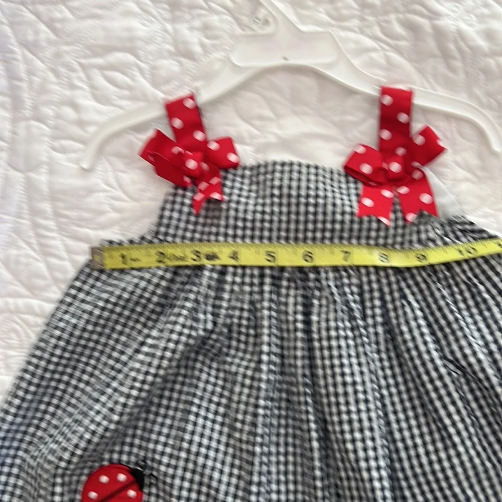 Cute dress with red bows - Picture 5 of 7